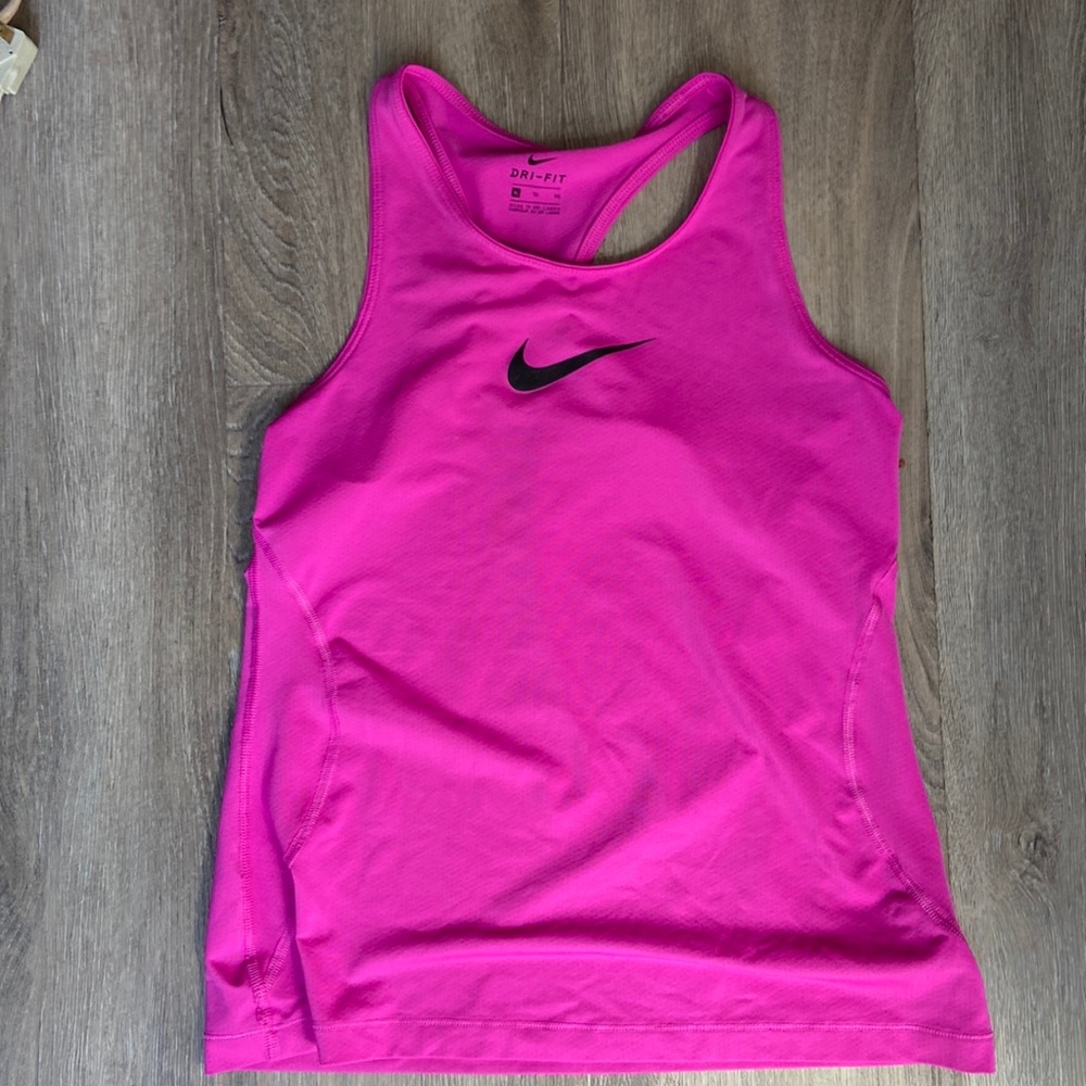 Dark Pink Nike Running Tank Top Size S/P